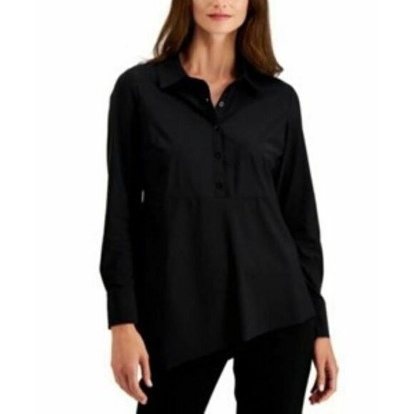 Alfani Button Long-Sleeve Blouse Women's. Size XXL. New With Tags $79. - Picture 7 of 10